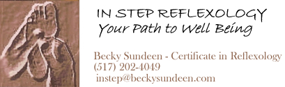 Welcome to In Step Reflexology in Lansing, Michigan